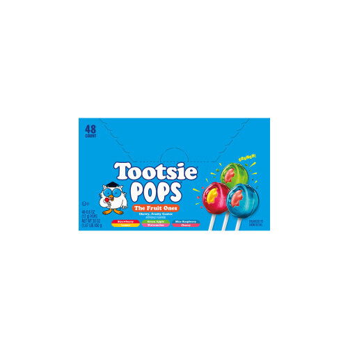 Tootsie Pops Fruit Ones Box